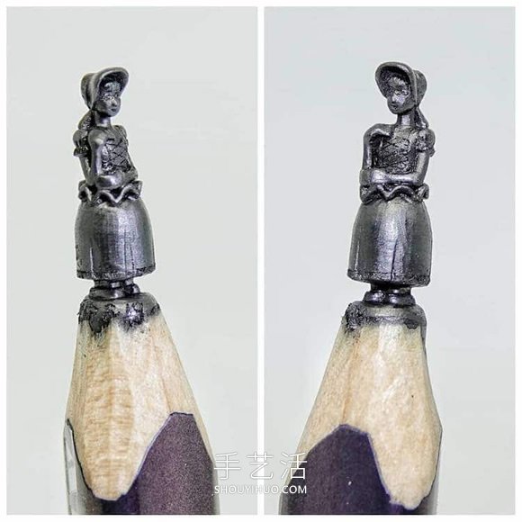驚人的耐心！用鉛筆芯手工雕刻精美鏈子 -  rpnrmr.com