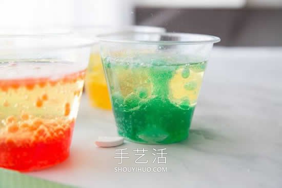 泡騰片的科學小實驗：兒童自制熔巖 -  rpnrmr.com