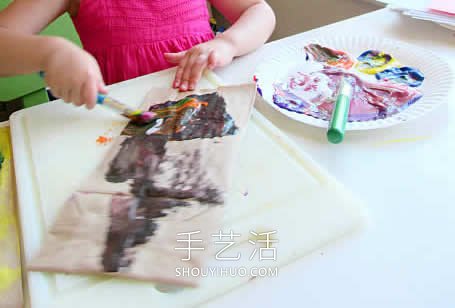 幼兒園紙袋手工制作水母的做法教程 -  rpnrmr.com