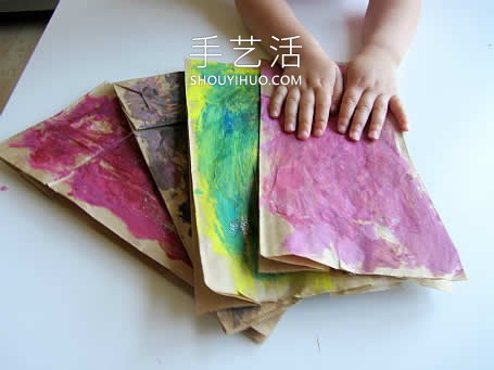 幼兒園紙袋手工制作水母的做法教程 -  rpnrmr.com