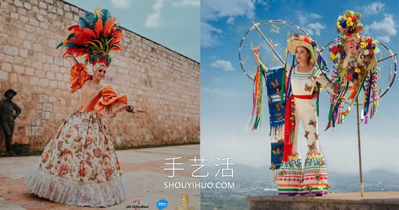 墨西哥小姐穿傳統(tǒng)服飾拍攝時(shí)尚大片，華麗爭艷！ -  rpnrmr.com