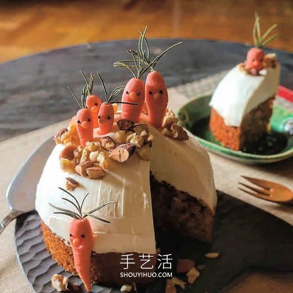 日本媽媽將煎雞蛋做成可愛的飯菜便當(dāng) -  rpnrmr.com