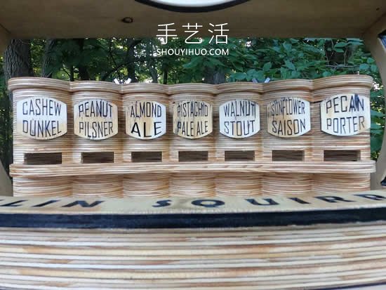 木工為松鼠制作了一個小酒吧，用來分配堅(jiān)果！ -  rpnrmr.com