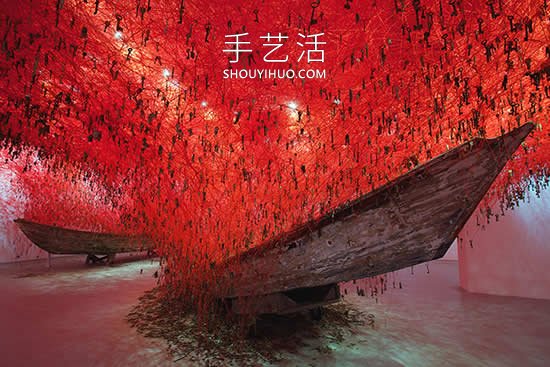 錯(cuò)綜復(fù)雜的針線裝置作品，帶有鬼魅般的美感！ -  rpnrmr.com