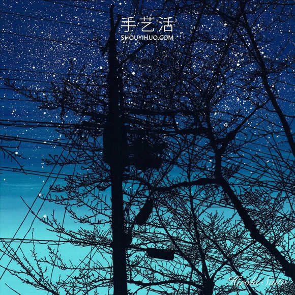 這不是照片，齋藤洋樹的精細(xì)日本傳統(tǒng)切紙藝術(shù)！ -  rpnrmr.com