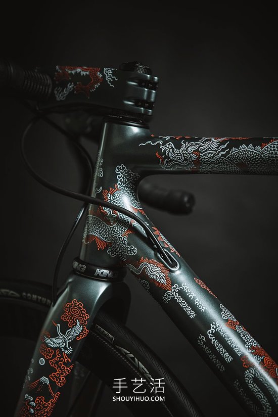 超精致手繪東洋風(fēng)格自行車Scalatore Samurai！ -  rpnrmr.com