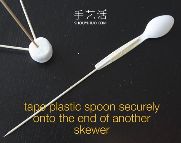 簡(jiǎn)易棉花糖彈射器手工制作教程 -  rpnrmr.com