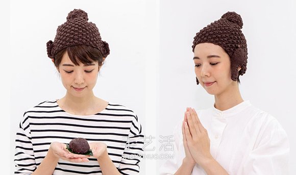 天冷時(shí)戴“佛頭毛線(xiàn)帽”！日本超人氣幽默配飾 -  rpnrmr.com