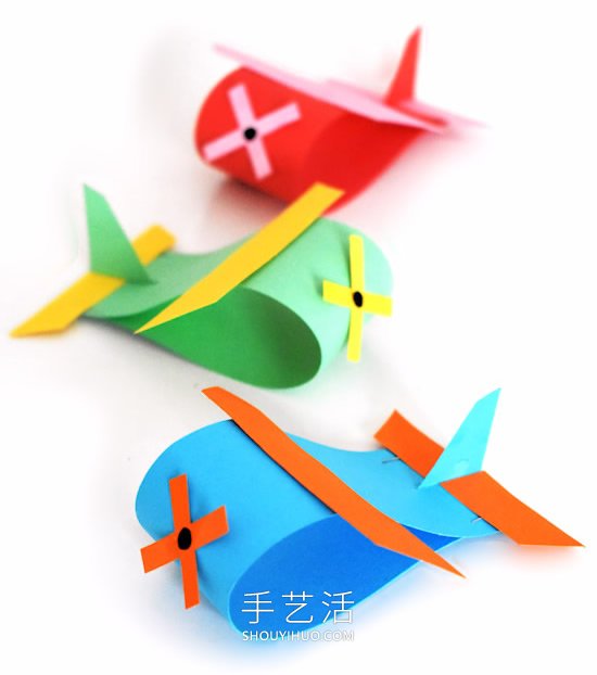 卡紙飛機手工制作圖解步驟簡單 -  rpnrmr.com