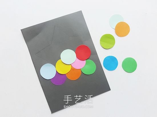 卡紙手工制作圣誕星星和圣誕樹(shù)的做法 -  rpnrmr.com