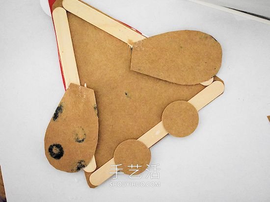 卡紙手工制作圣誕節(jié)狗狗的做法教程 -  rpnrmr.com