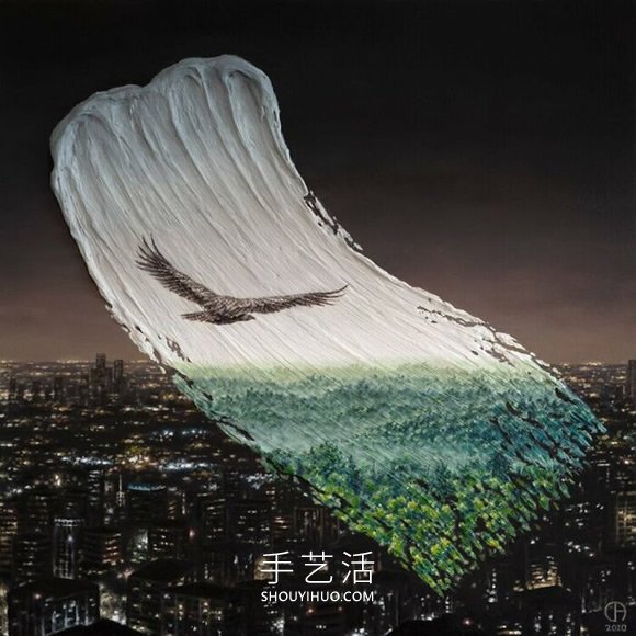 超現(xiàn)實異世界！藝術家筆下的神奇時光隧道- www..com