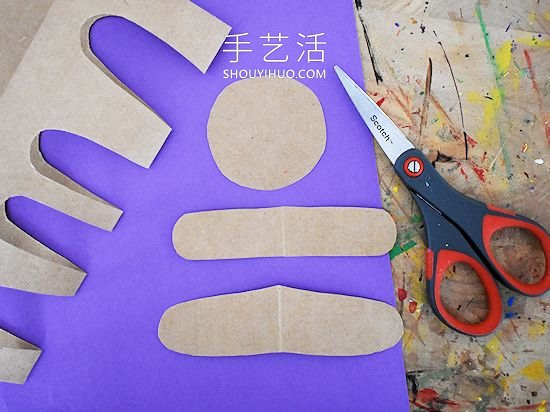 卷紙筒手工制作姜餅人的做法教程 -  rpnrmr.com