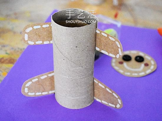 卷紙筒手工制作姜餅人的做法教程 -  rpnrmr.com