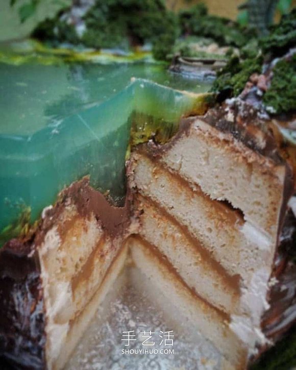 有創(chuàng)意的面包店制作看起來像天堂島的蛋糕！ -  rpnrmr.com