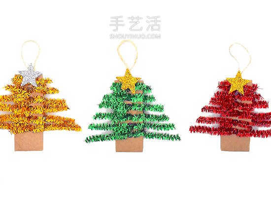 扭扭棒圣誕樹(shù)手工制作方法教程 -  rpnrmr.com