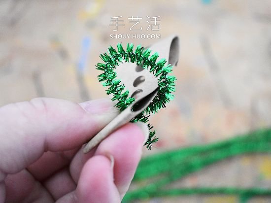 扭扭棒圣誕樹(shù)手工制作方法教程 -  rpnrmr.com