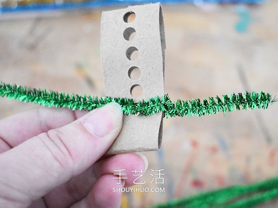 扭扭棒圣誕樹(shù)手工制作方法教程 -  rpnrmr.com