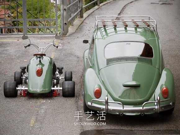 設計師用大眾甲殼蟲DIY復古迷你卡丁車 -  rpnrmr.com