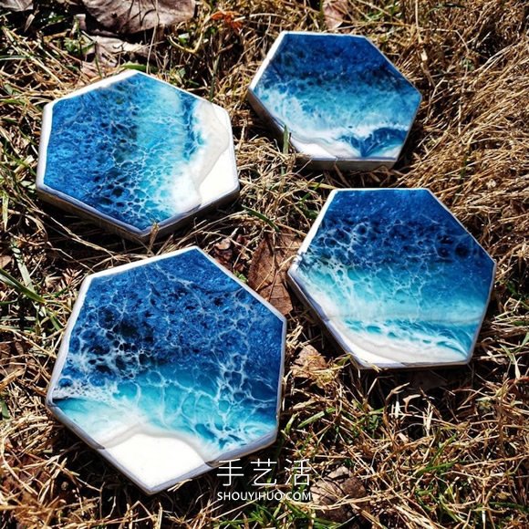 用木材和樹脂DIY呈現(xiàn)海洋之美的藝術(shù)品 -  rpnrmr.com