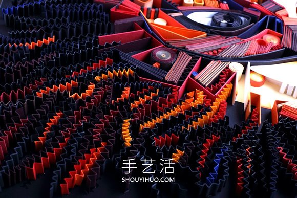 印象派風(fēng)格的衍紙人物肖像作品圖片 -  rpnrmr.com