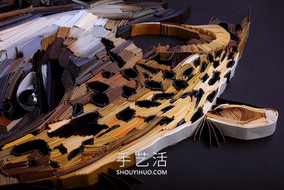 印象派風(fēng)格的衍紙人物肖像作品圖片 -  rpnrmr.com