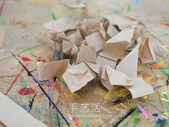 春天手工制作：鳥窩里的鳥媽媽和寶寶！ -  rpnrmr.com